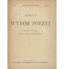 Horacy - Wybór poezji