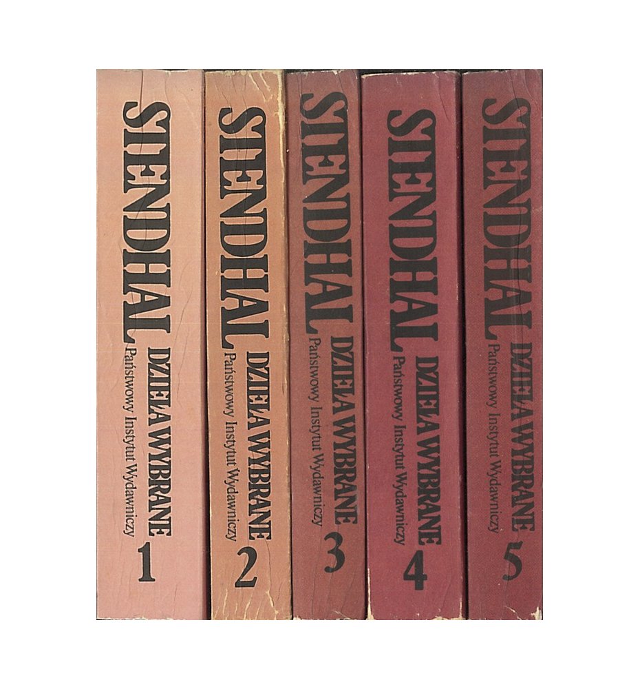 Stendhal - Dzieła wybrane [1-5]