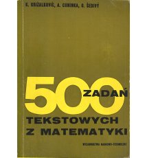500 zadań tekstowych z matematyki