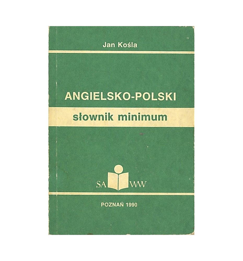 Angielsko-polski słownik minimum