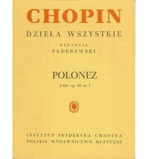 Chopin dzieła wszystkie. Polonez A-dur op. 40 nr 1