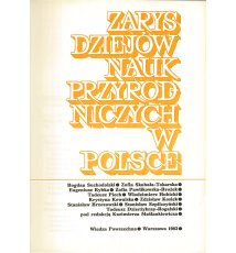 Zarys dziejów nauk przyrodniczych w Polsce