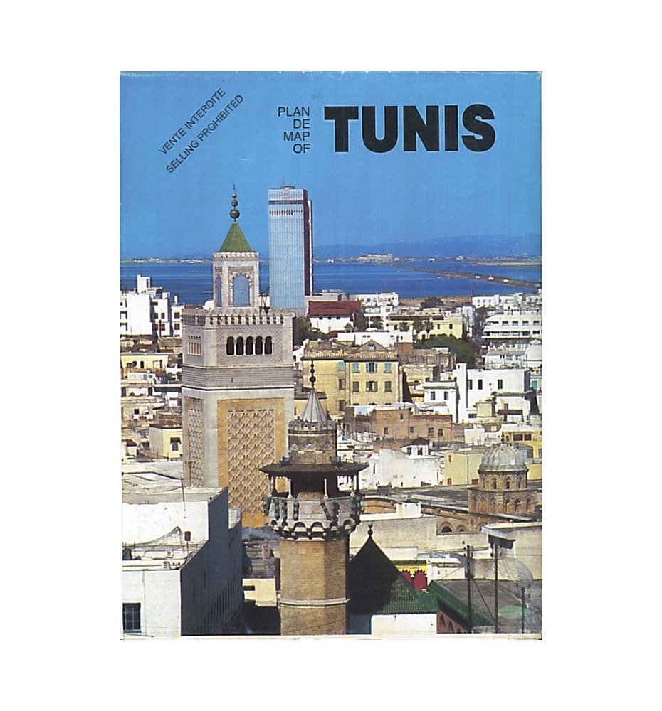 Tunis. Plan miasta