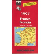 France. Mapa samochodowa 1:1 000 000