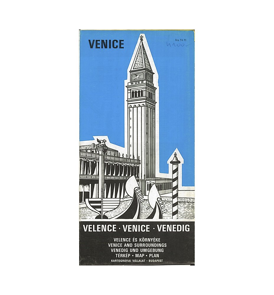 Venice. Plan miasta
