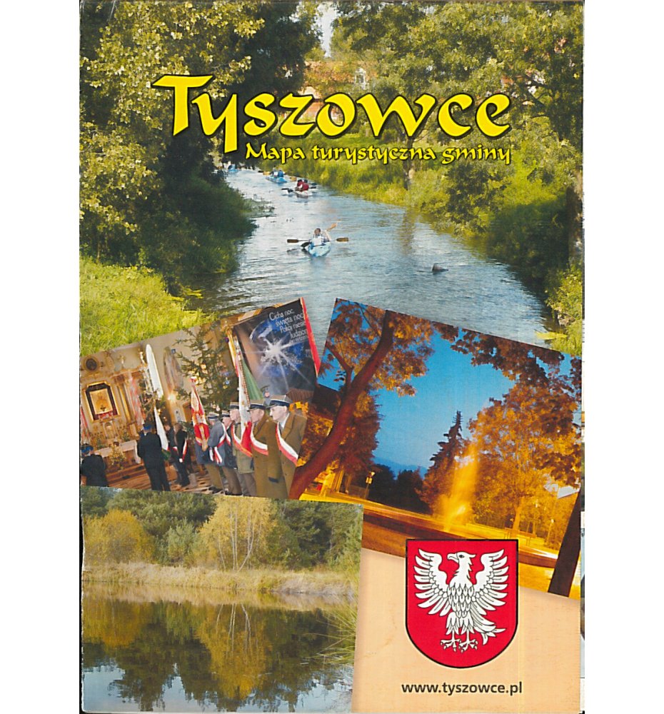 Tyszowce. Mapa turystyczna gminy
