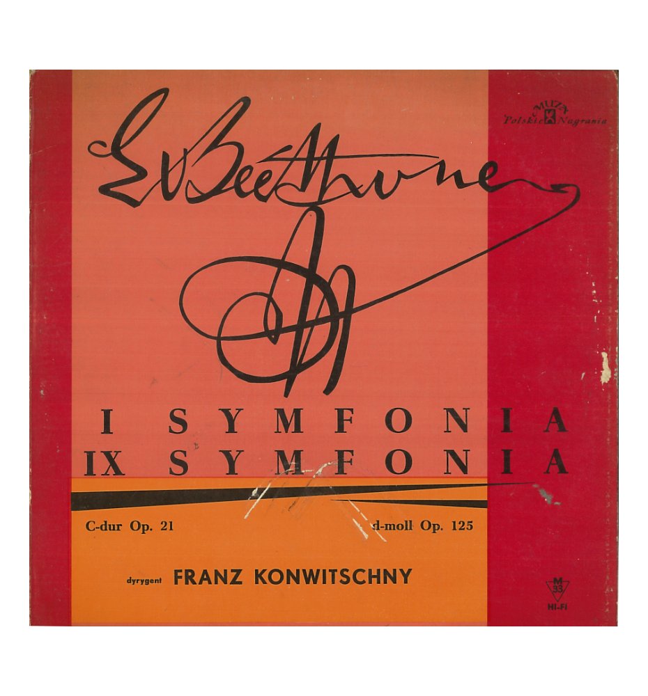 I Symfonia / IX Symfonia - Beethoven