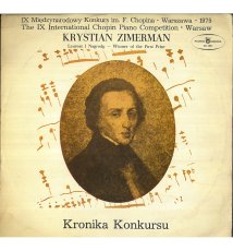 IX Międzynarodowy Konkurs im. F. Chopina - Krystian Zimermann