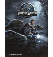 Jurassic World książka z filmem DVD