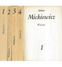 Dzieła poetyckie [1-4] - Adam Mickiewicz