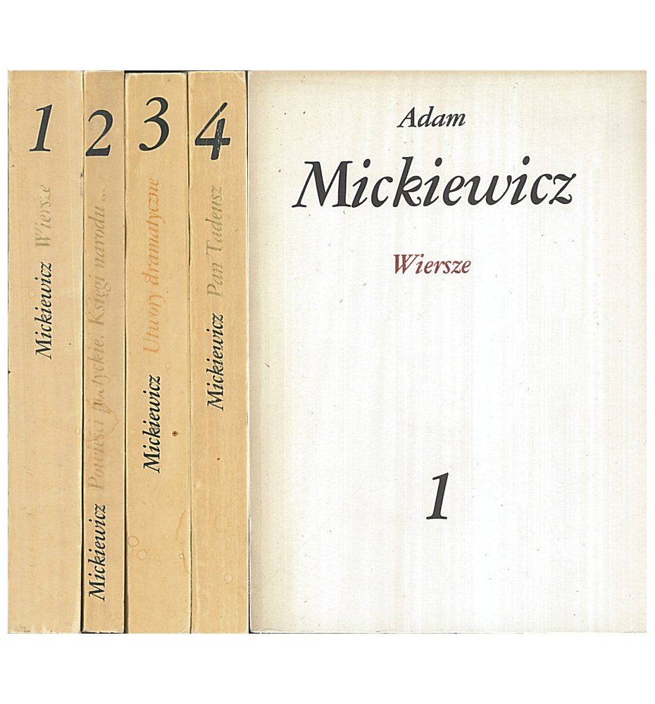 Dzieła poetyckie [1-4] - Adam Mickiewicz