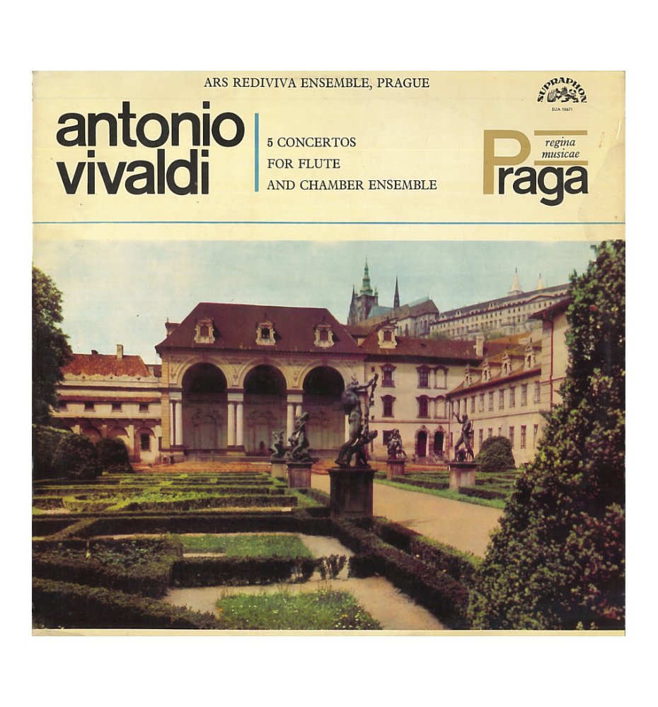 Vivaldi – 5 Concertos for Flute and Chamber Ensemble