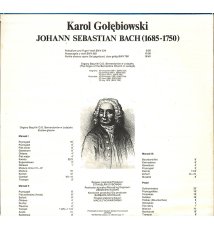 Bach, Gołębiowski - Praludien und Fugen c-moll, etc.