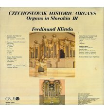 Czechoslovak Historic Organs / Organs In Slovakia III