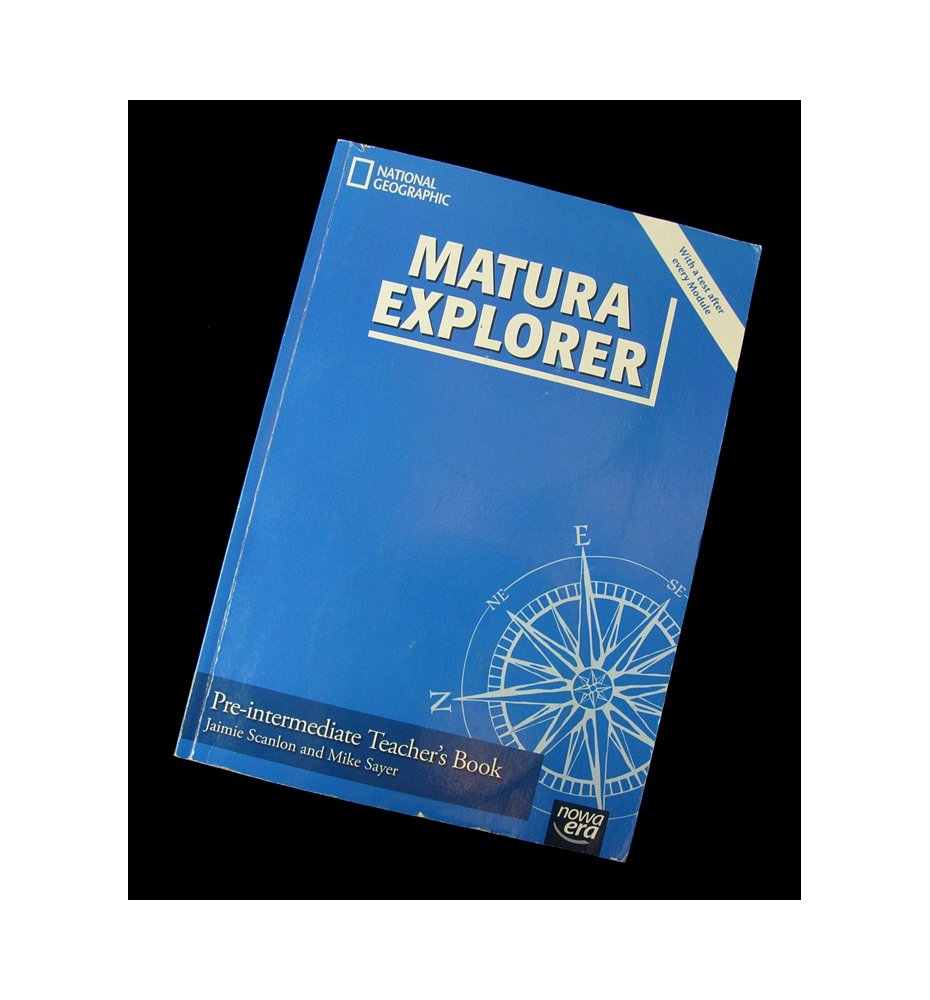 Matura Explorer  Pre-intermediate Teacher's book + cd (3 płyty, j. angielski)