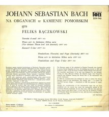 Bach - Na organach w Kamieniu Pomorskim gra Feliks Rączkowski