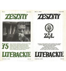 Zeszyty Literackie nr 75 + dodatek