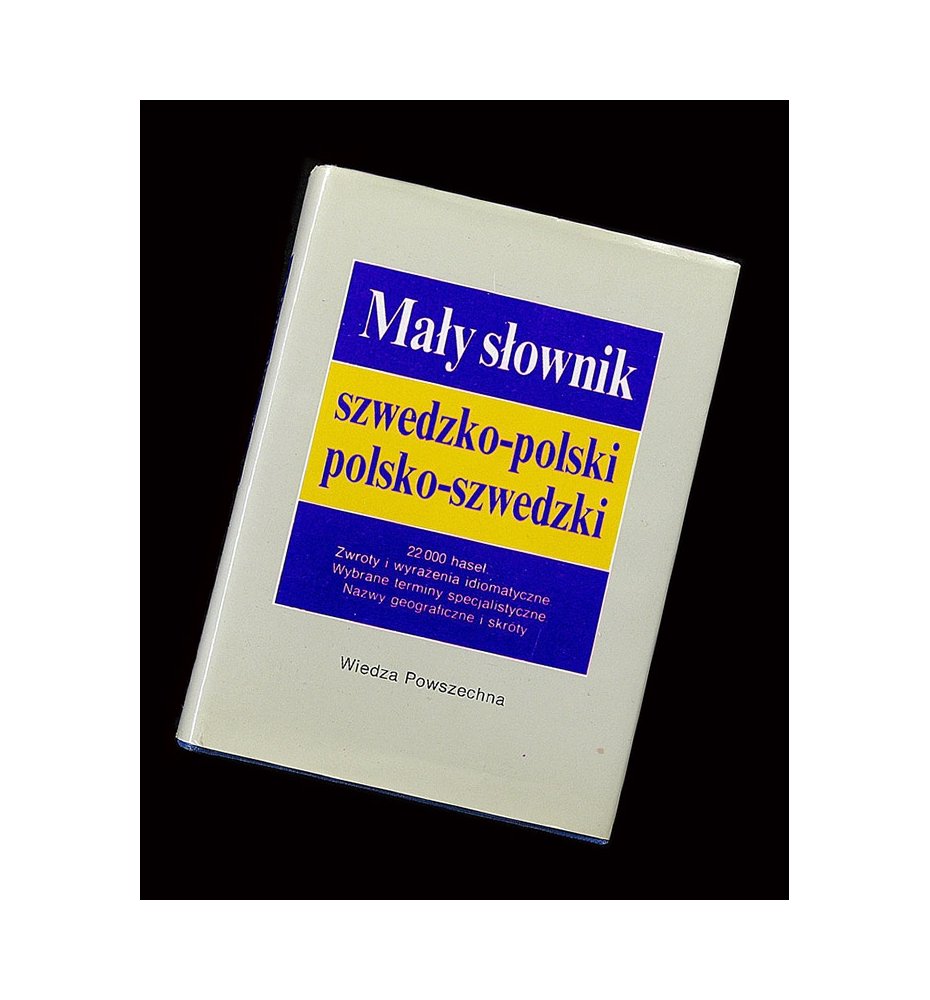 Mały słownik szwedzko polski, polsko szwedzki