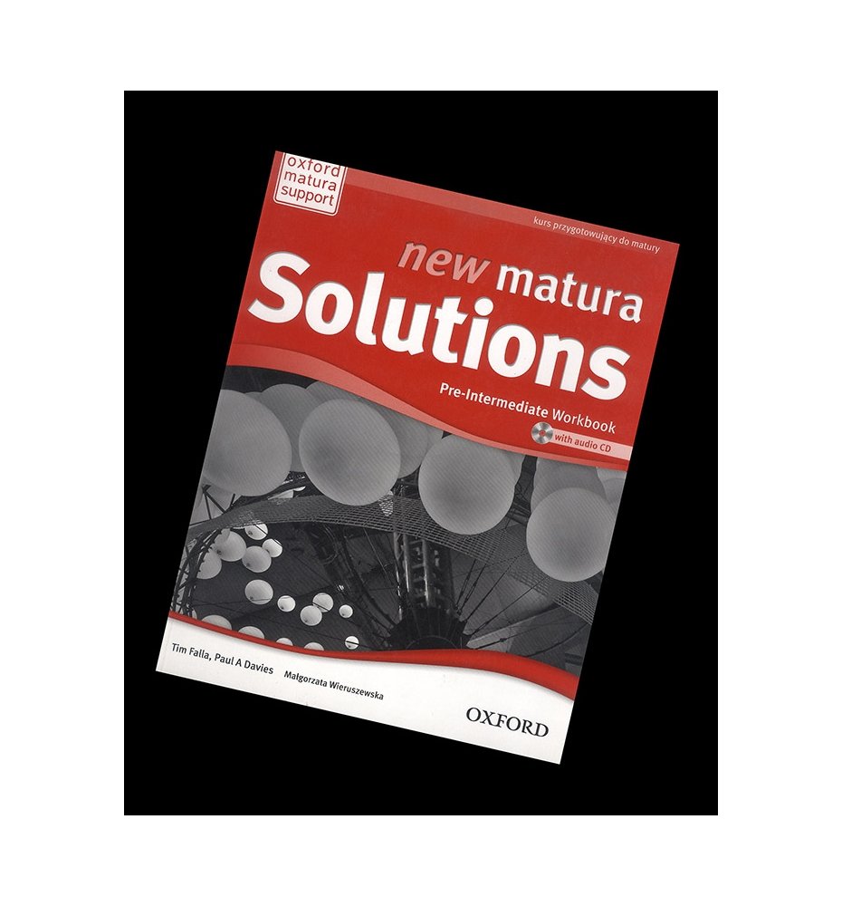 New Matura Solutions Pre-Intermediate Workbook + CD