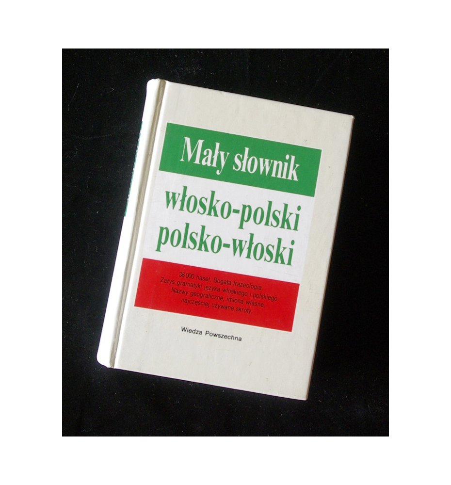 Mały słownik  włosko-polski , polsko-włoski