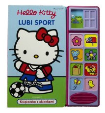 Hello Kitty lubi sport (książeczka z okienkami)