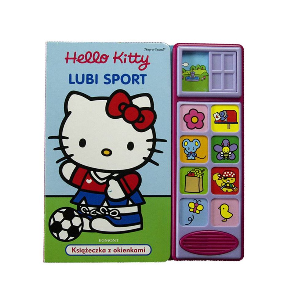 Hello Kitty lubi sport (książeczka z okienkami)