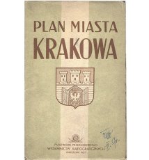 Plan Miasta Krakowa 1957 r. 
