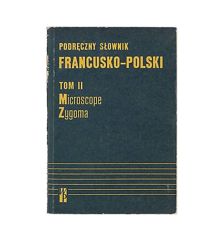 Podręczny słownik francusko-polski, tom II