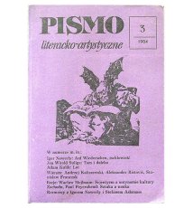 Pismo literacko-artystyczne 3/1984