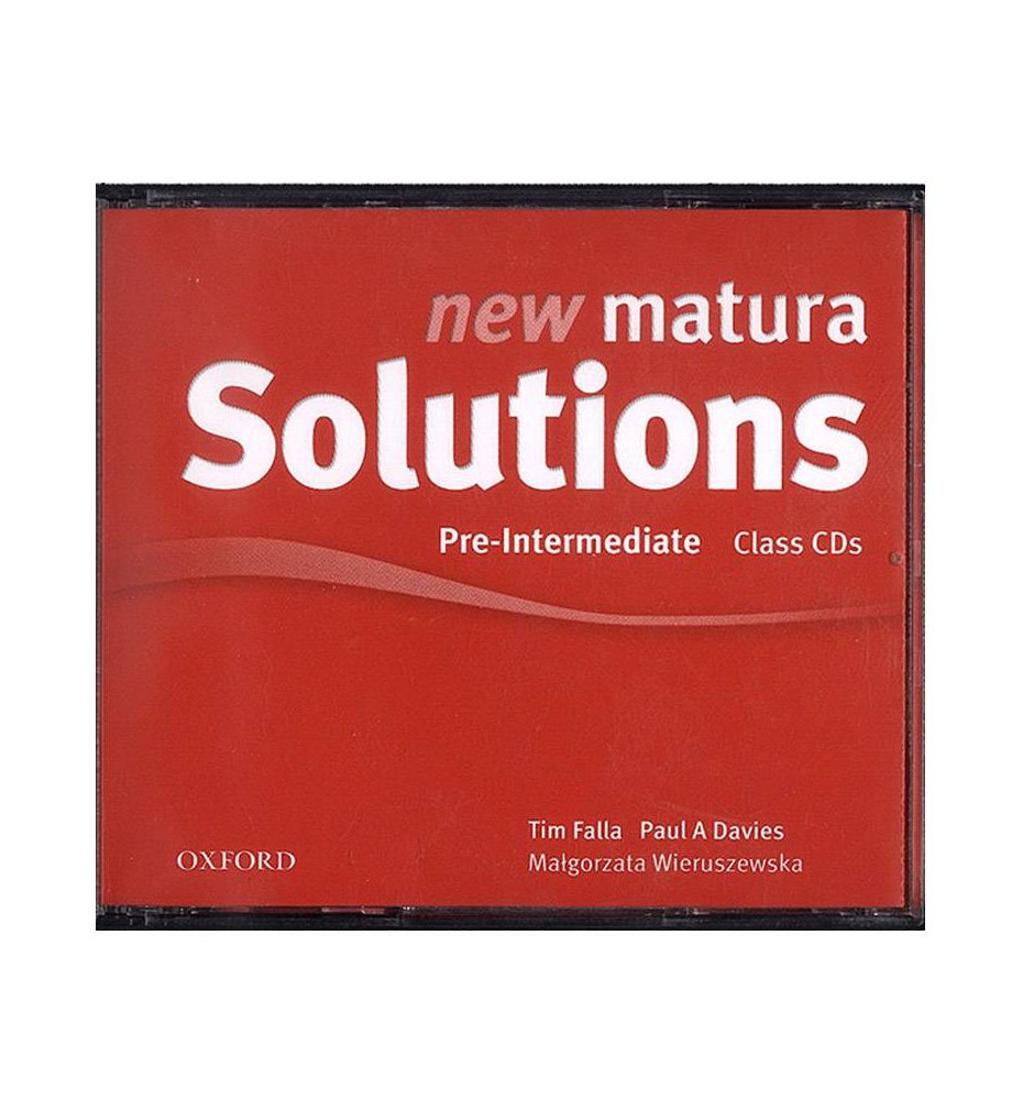 New Matura Solutions Pre-Intermediate Class Audio CD