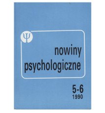 Nowiny psychologiczne 5-6 (70-71) 1990