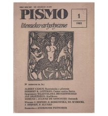 Pismo literacko-artystyczne 1/1985