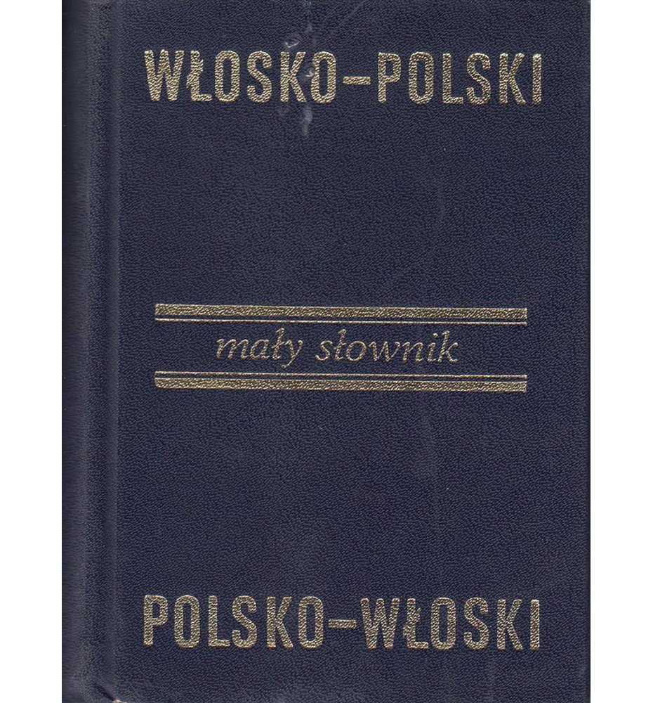 Mały słownik  włosko-polski, polsko-włoski