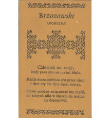 Brzozowski Stanisław - Aforyzmy