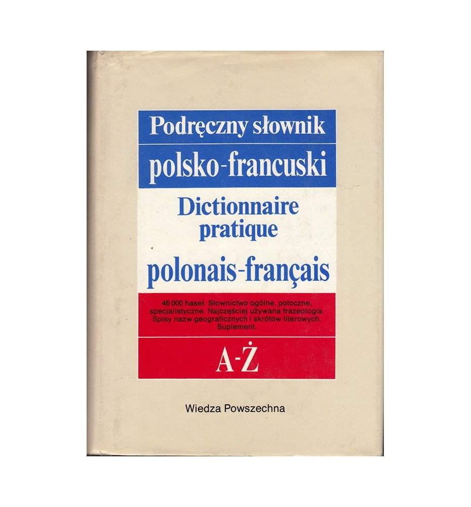 Podręczny słownik polsko-francuski z suplementem