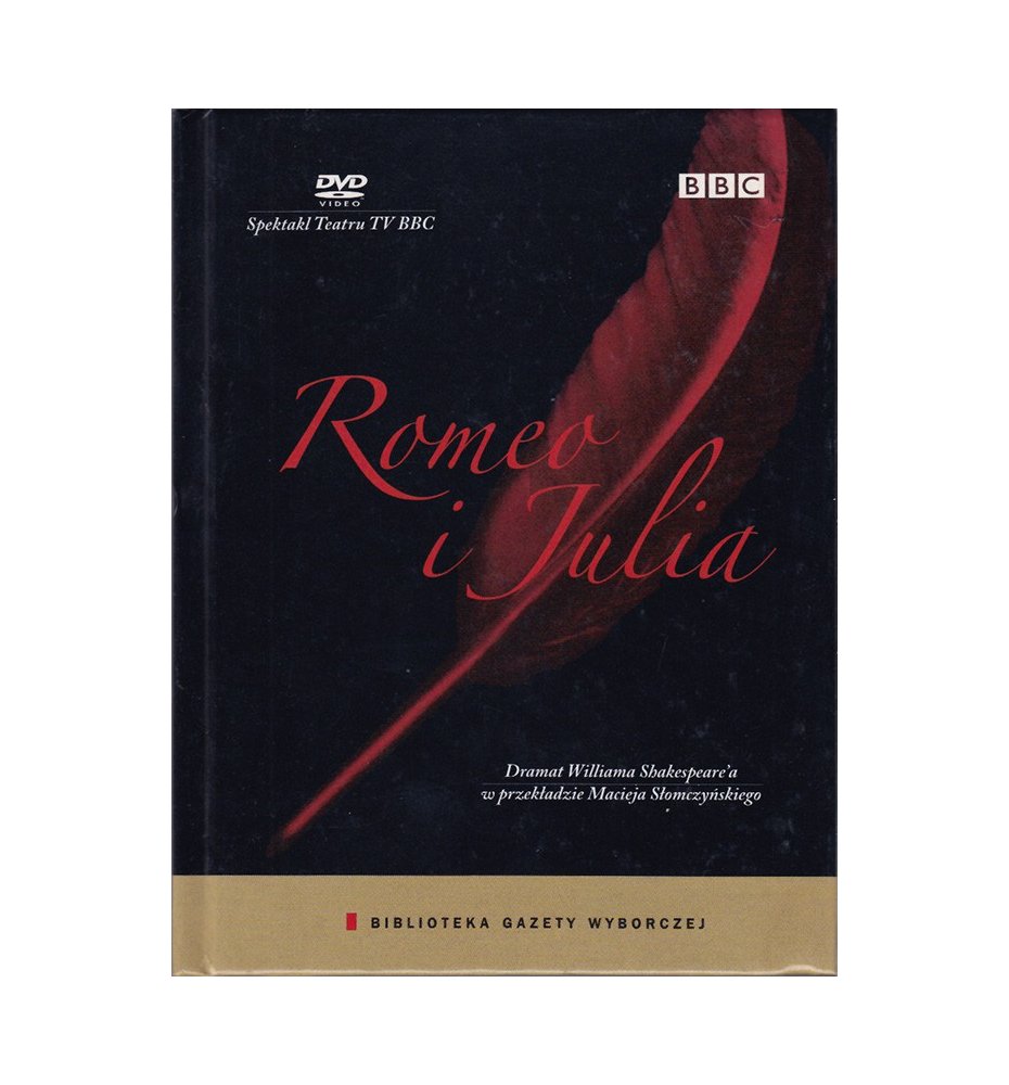 Romeo i Julia. Spektakl Teatru Telewizji BBC na DVD