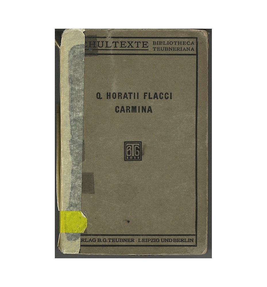Q. Horatii Flacci Carmina (1921)