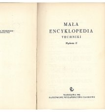 Mała encyklopedia techniki