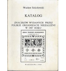 Katalog znaczków wydanych przez polskie organizacje niezależne w 1987 roku