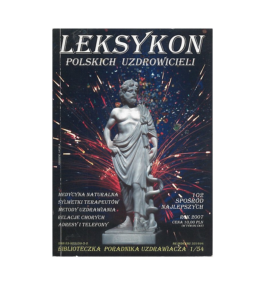 Leksykon Polskich uzdrowicieli, rok 2007