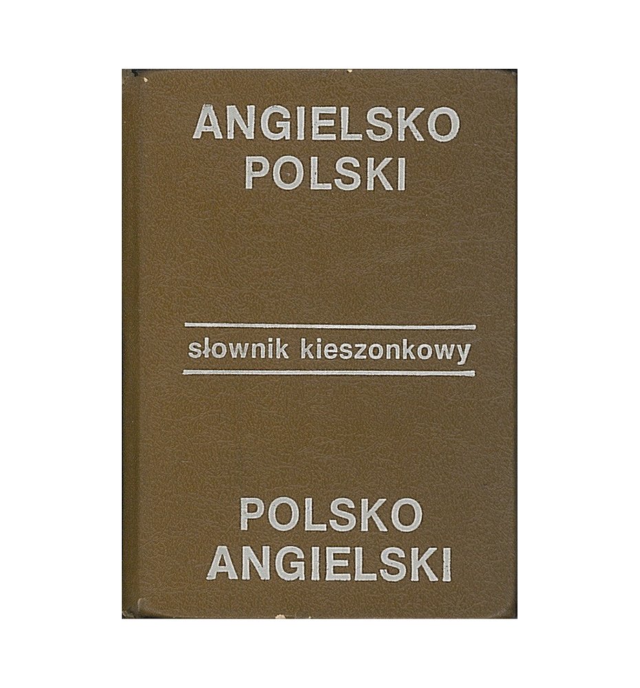 Kieszonkowy słownik angielsko-polski polsko-angielski