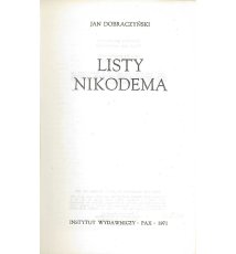 Listy Nikodema