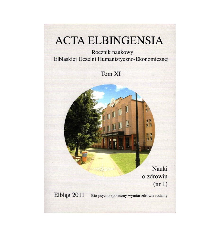 Acta Elbingensia - Tom XI/ 2011