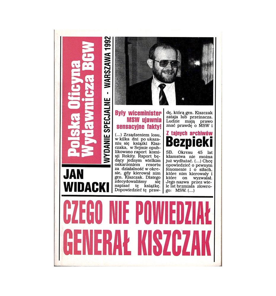 Czego nie powiedział generał Kiszczak