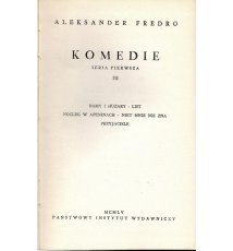 Fredro Aleksander - Pisma Wszystkie, tom 2-6