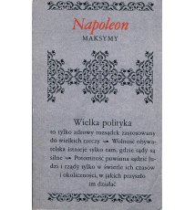 Napoleon - Maksymy 