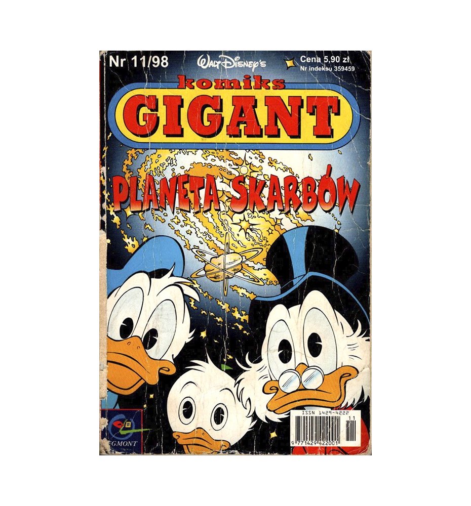 Komiks Gigant 11/98. Planeta skarbów