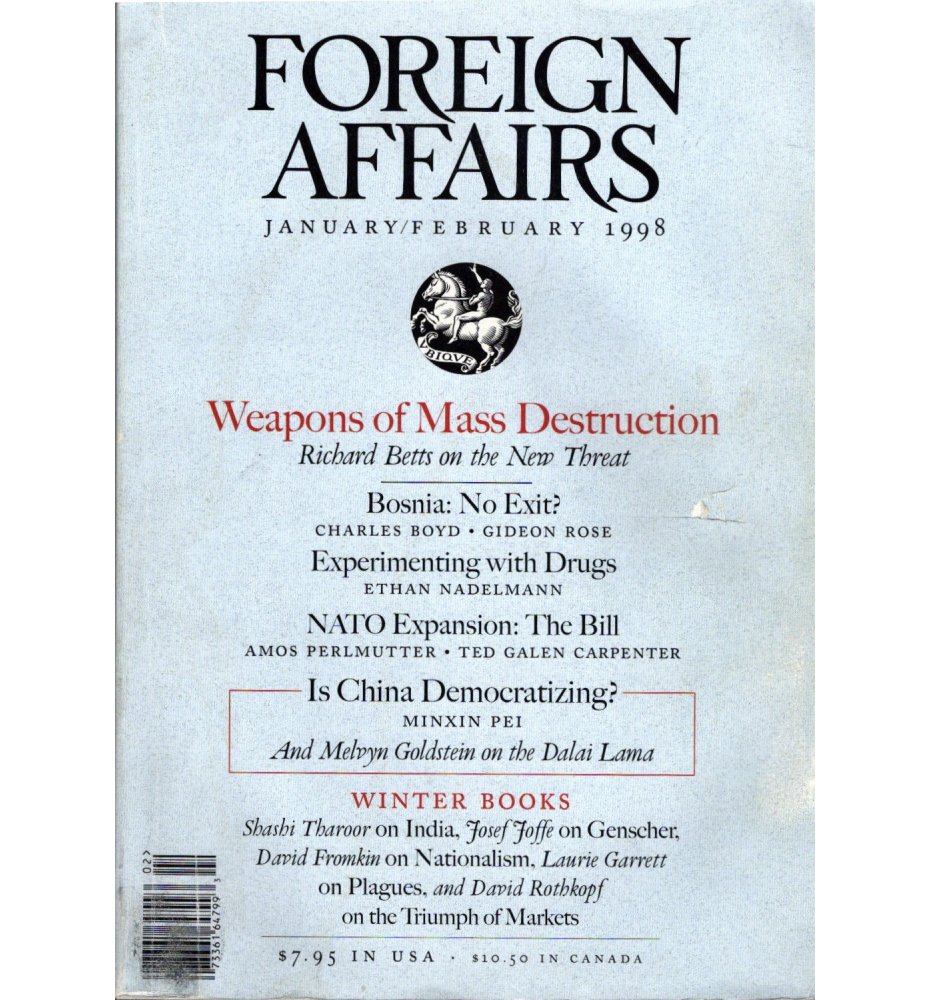 Foreign Affairs, I/II 1998