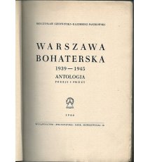 Warszawa bohaterska 1939-1945