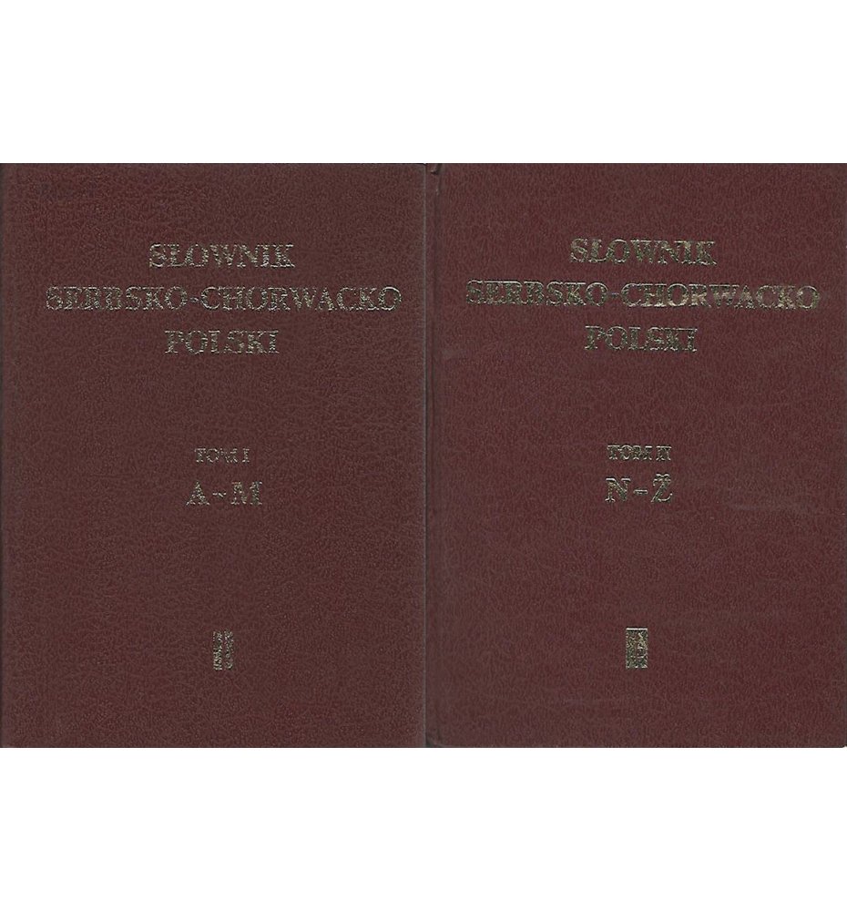 Słownik serbsko-chorwacko-polski [I-II]